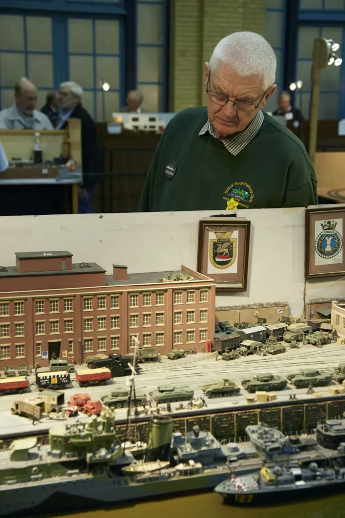 London Festival of Railway Modelling — documentary and portrait photograph in London, UK, frame 17 of 21.